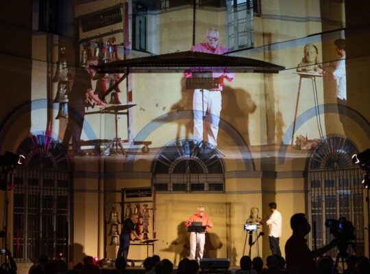 LE CAMPANE DI DANTE, foto di scena